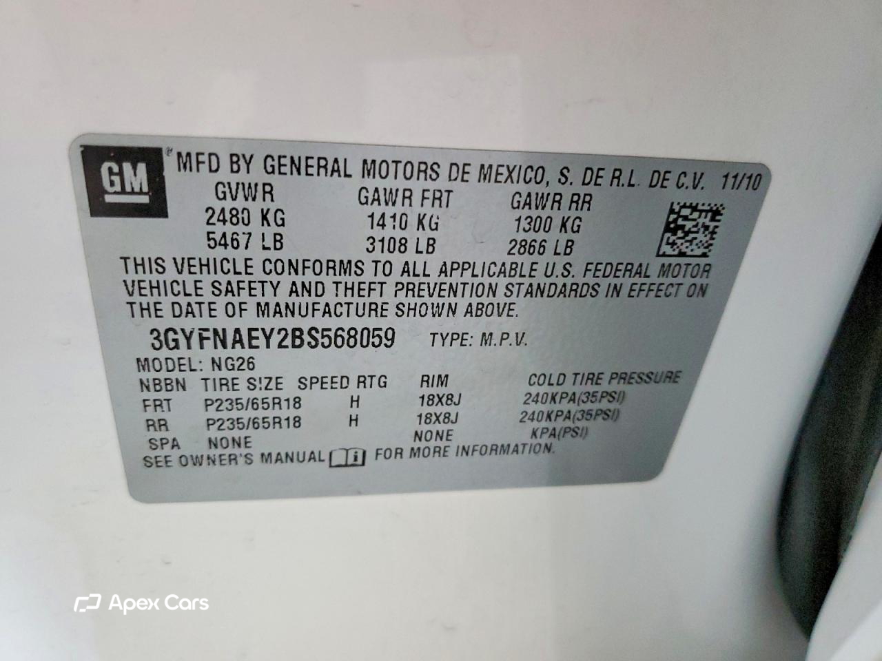 Cadillac SRX 2011