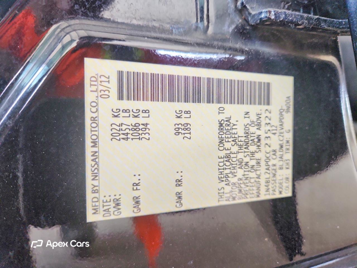 Nissan Altima 2012