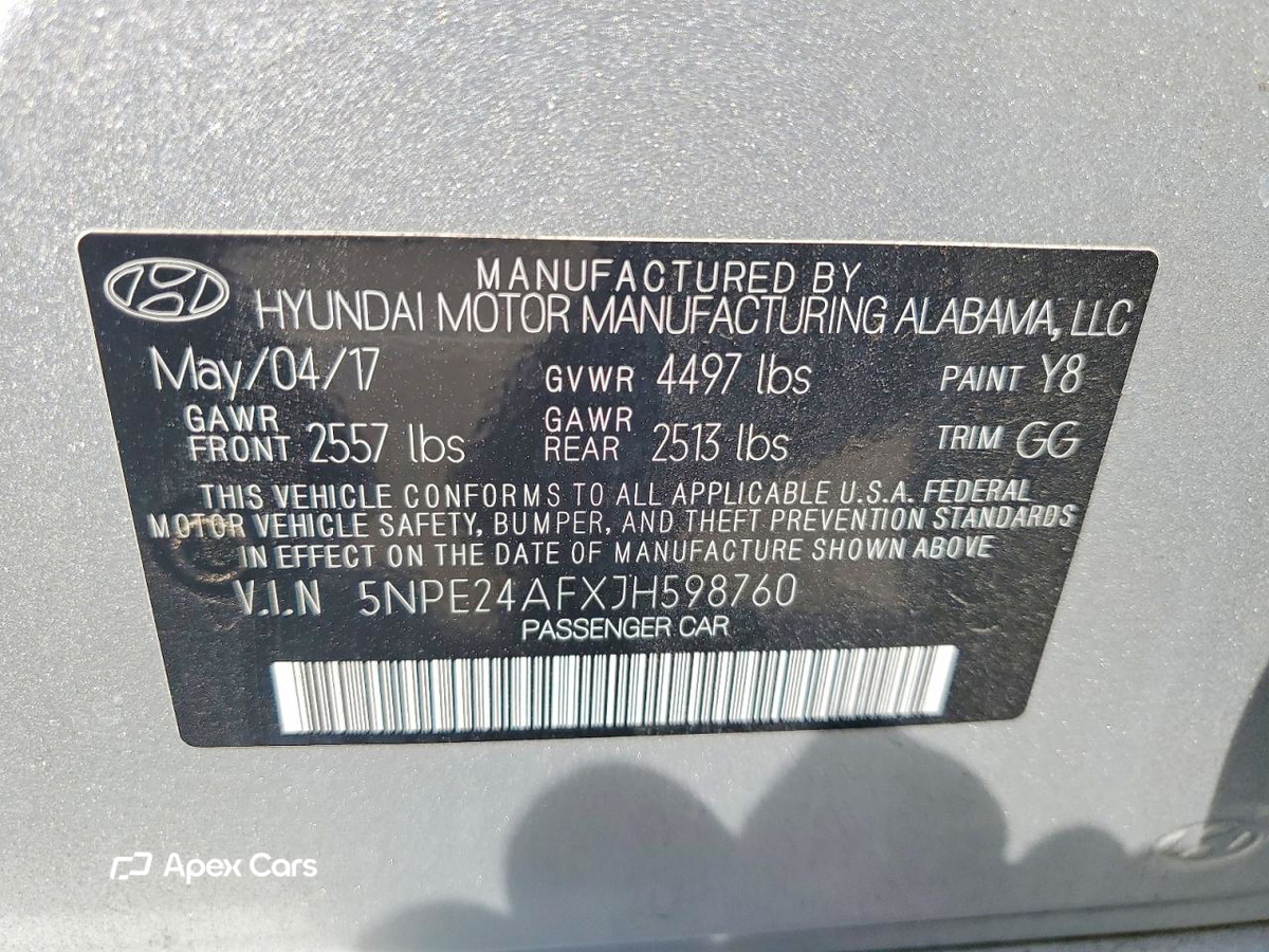 Hyundai Sonata 2018