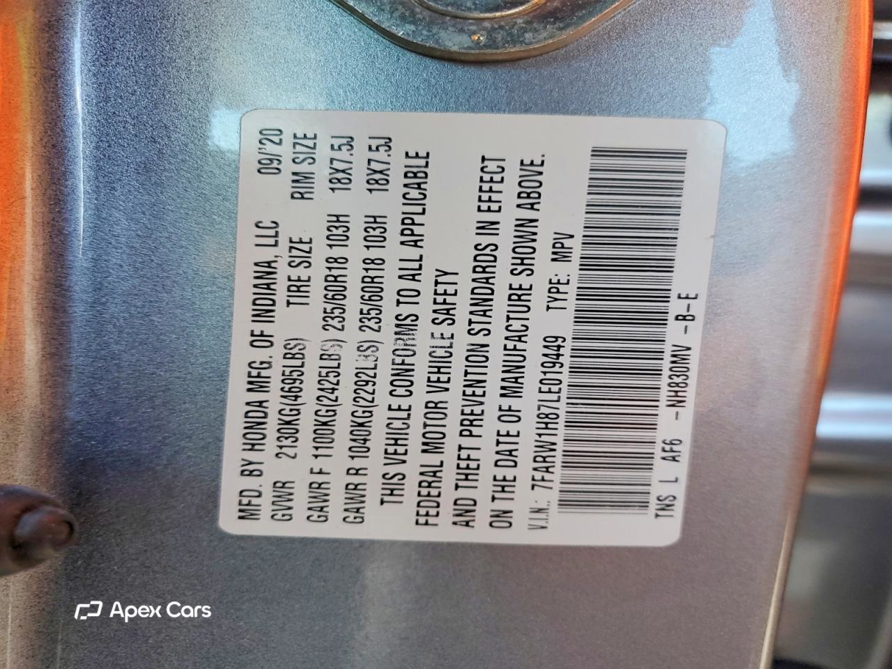 Honda CR-V 2020