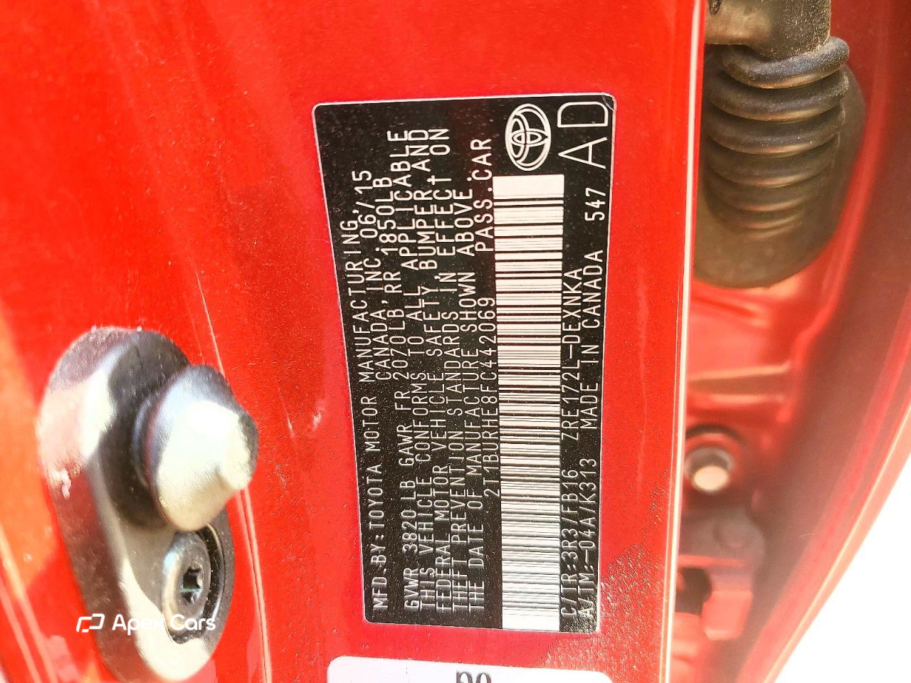 Toyota Corolla 2015