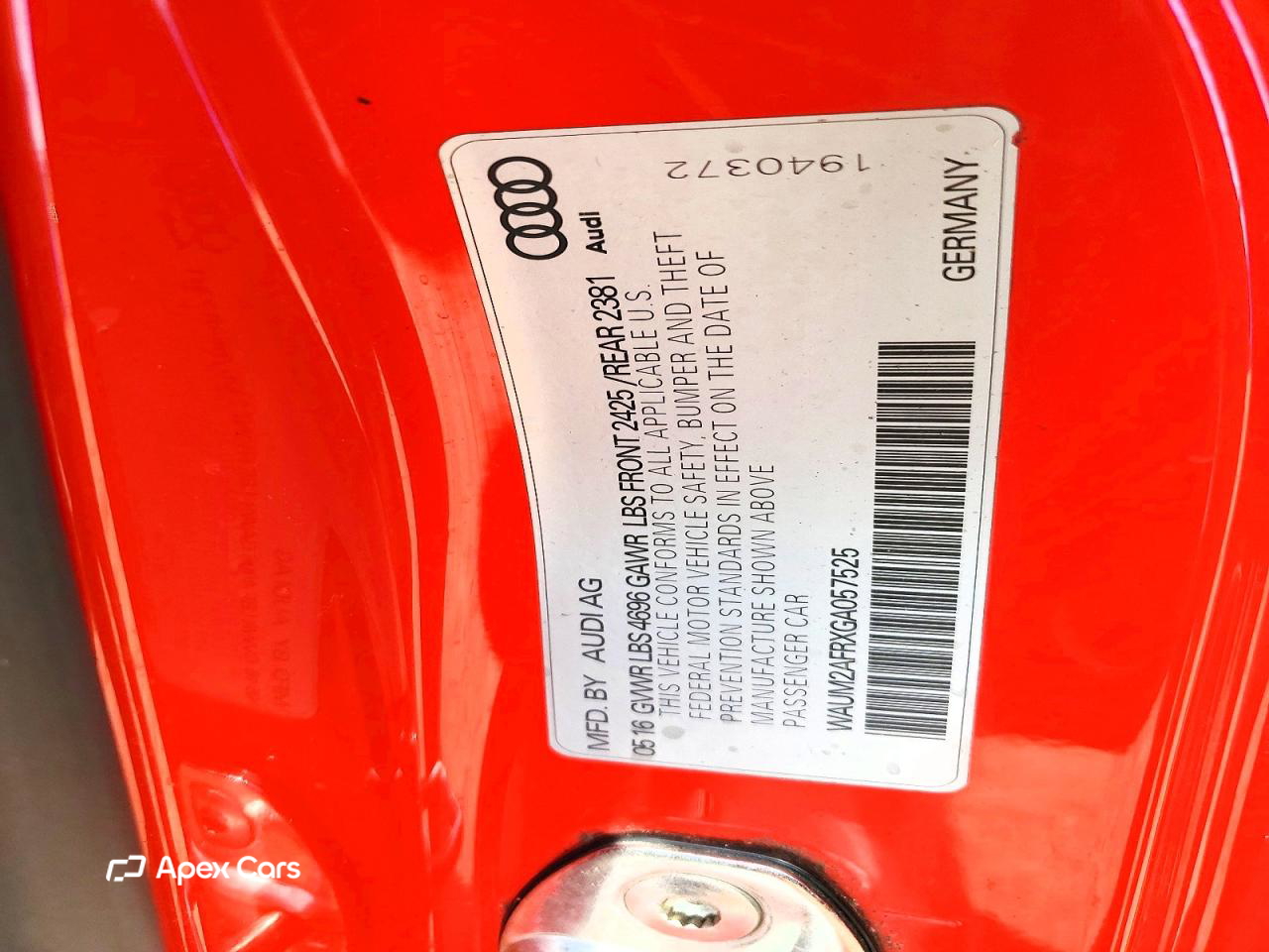 Audi A5 2016