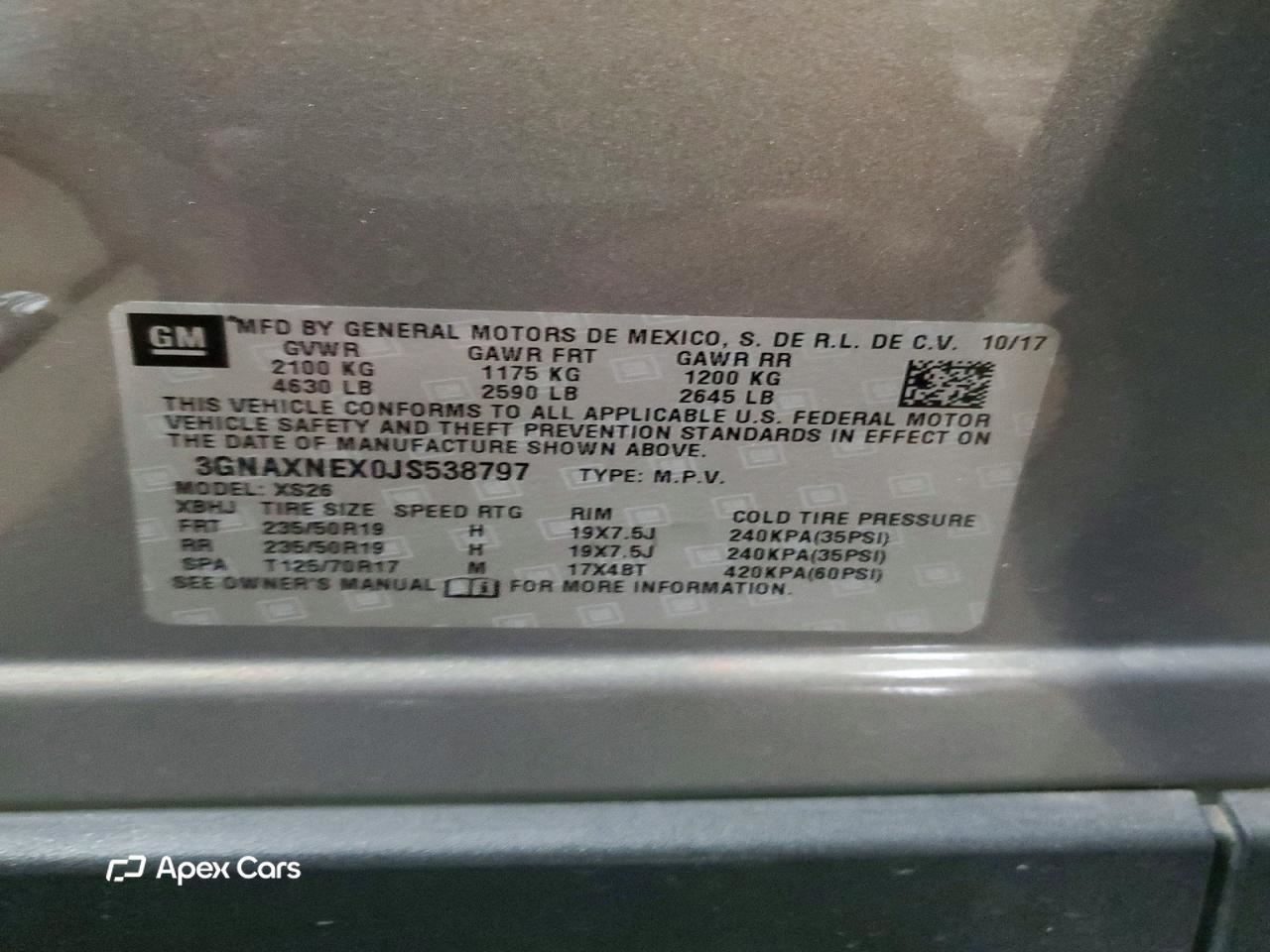 Chevrolet Equinox 2018