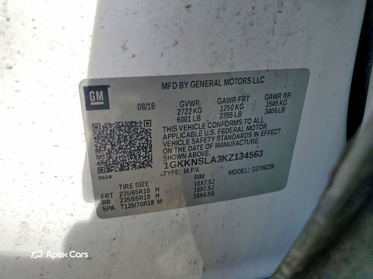 GMC Acadia 2019