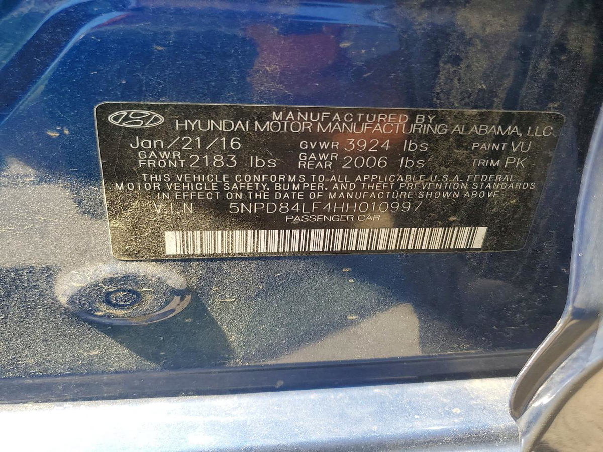 Hyundai Elantra 2017