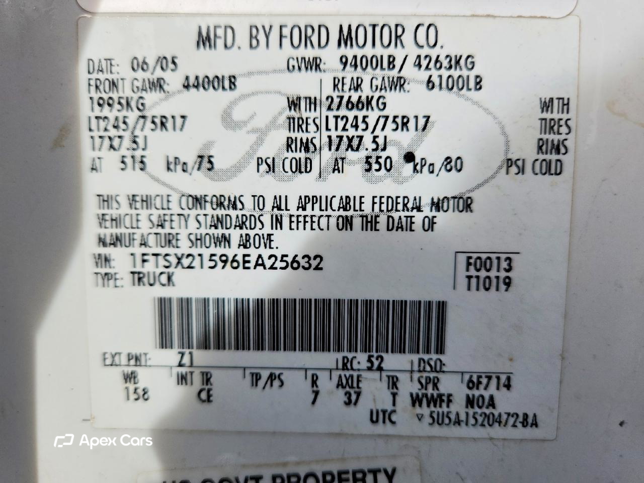 Ford F250 2006