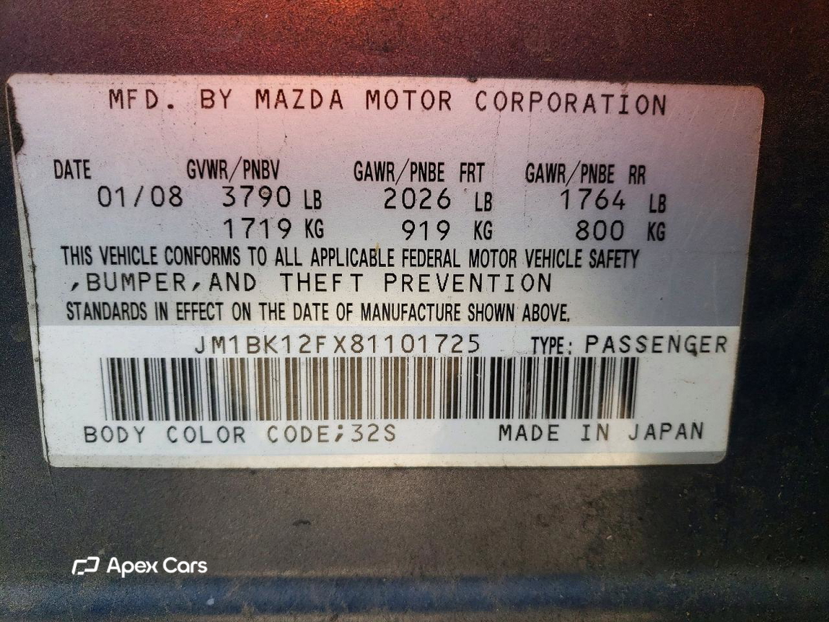 Mazda 3 2008