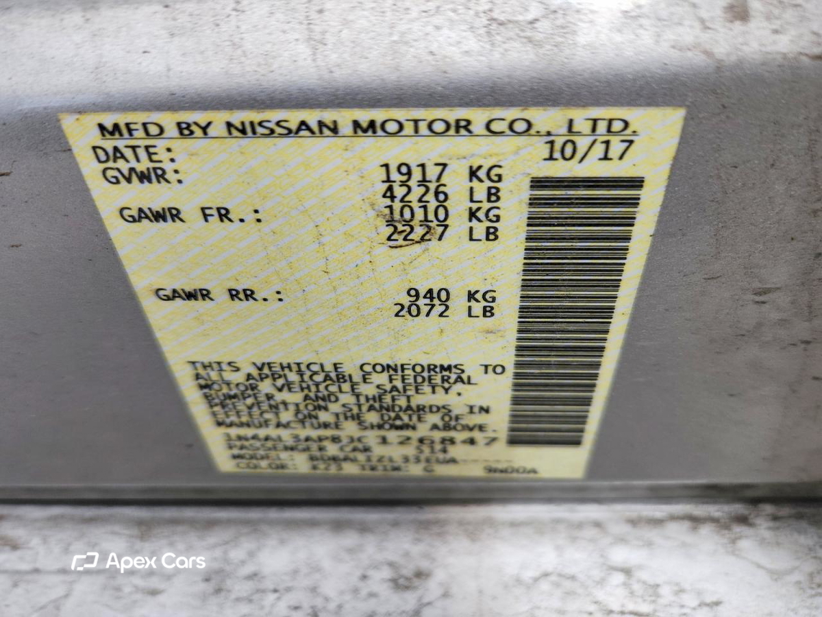 Nissan Altima 2018