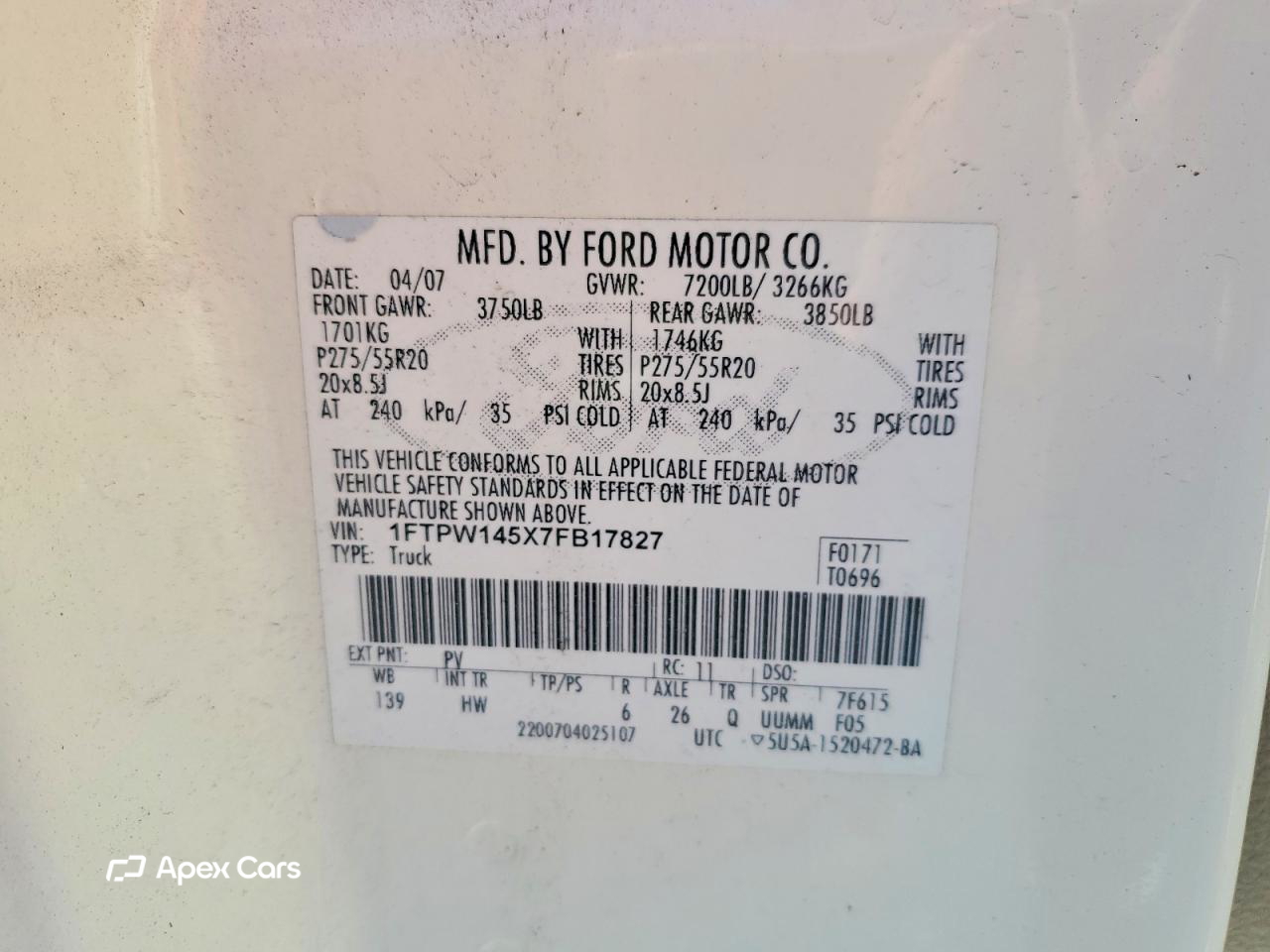 Ford F-150 2007