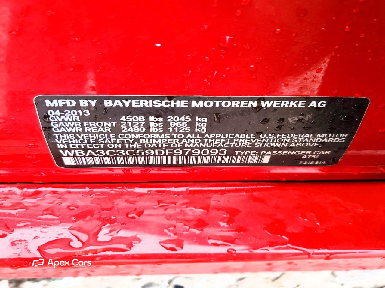 BMW Series 3 2013