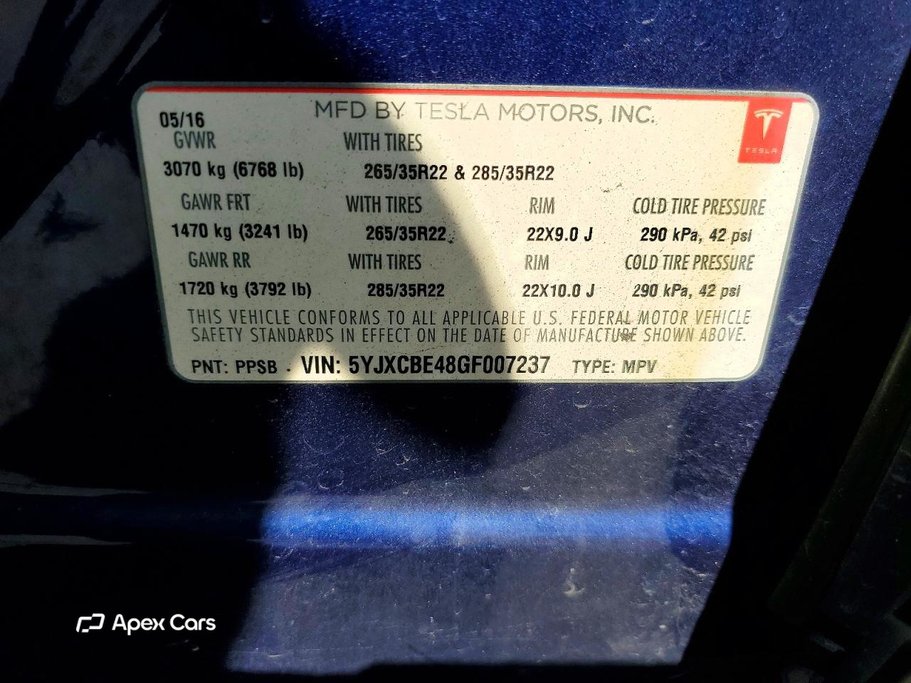 Tesla Model X 2016
