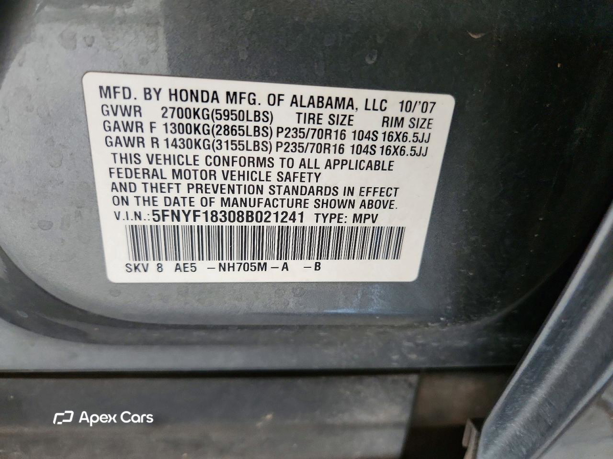 Honda Pilot 2008