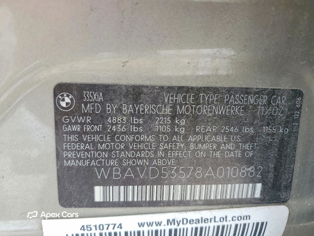 BMW Series 3 2008