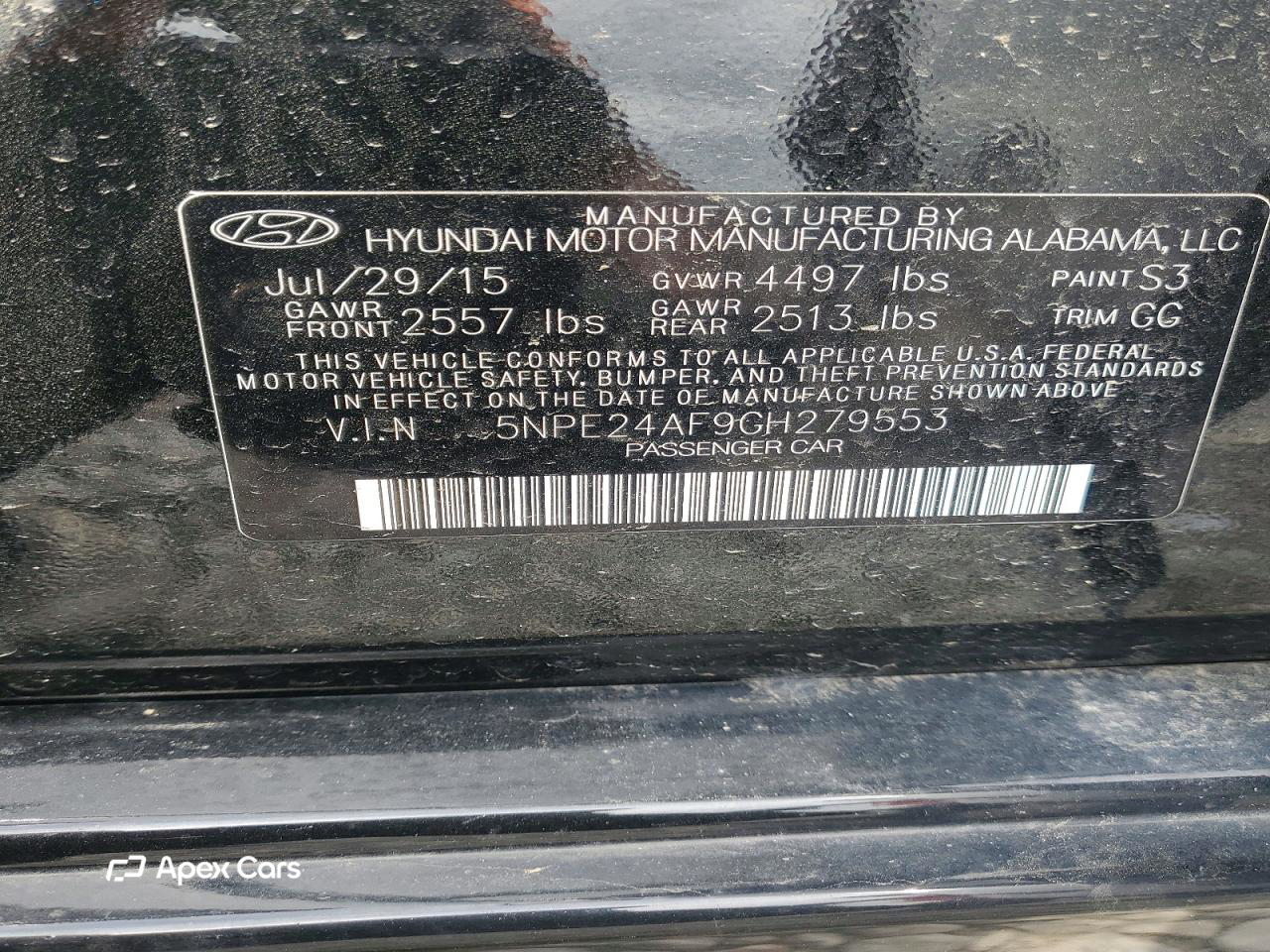 Hyundai Sonata 2016