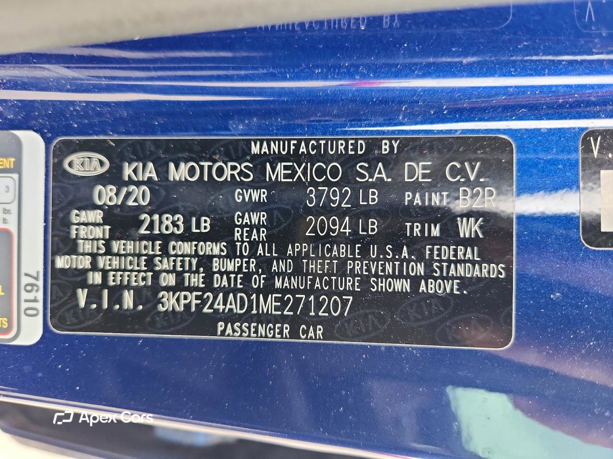 Kia Forte 2021