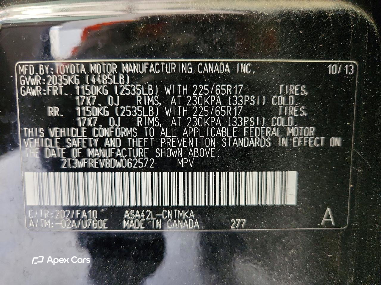 Toyota RAV 4 2013