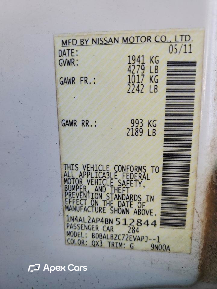 Nissan Altima 2011