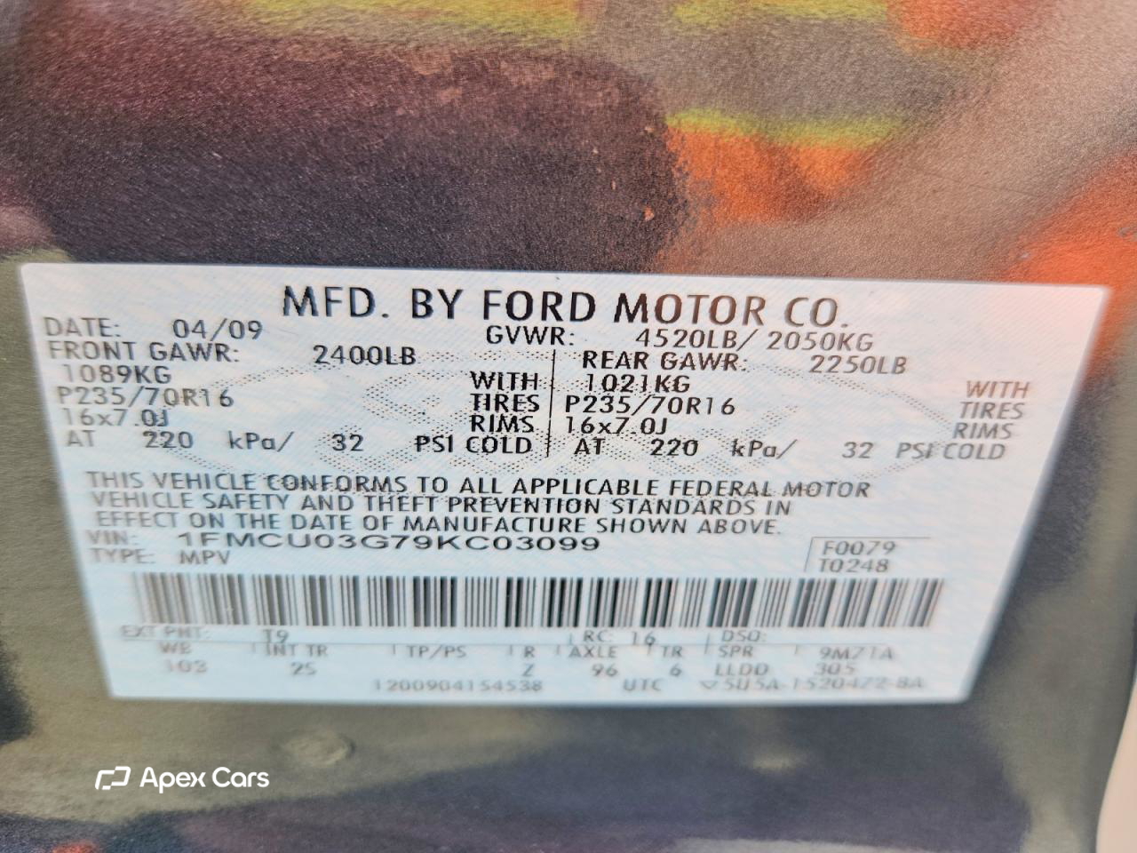 Ford Escape 2009