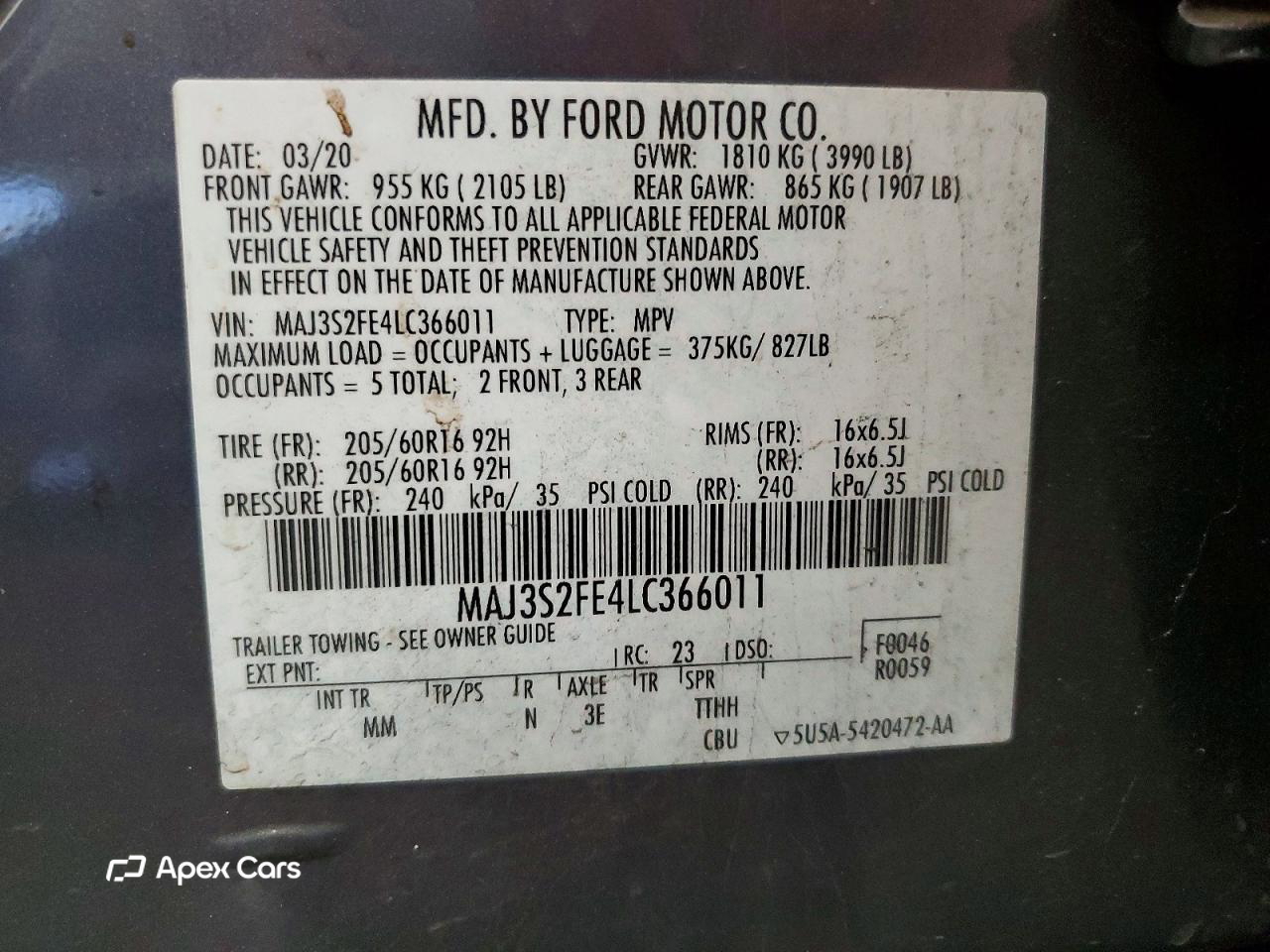Ford EcoSport 2020