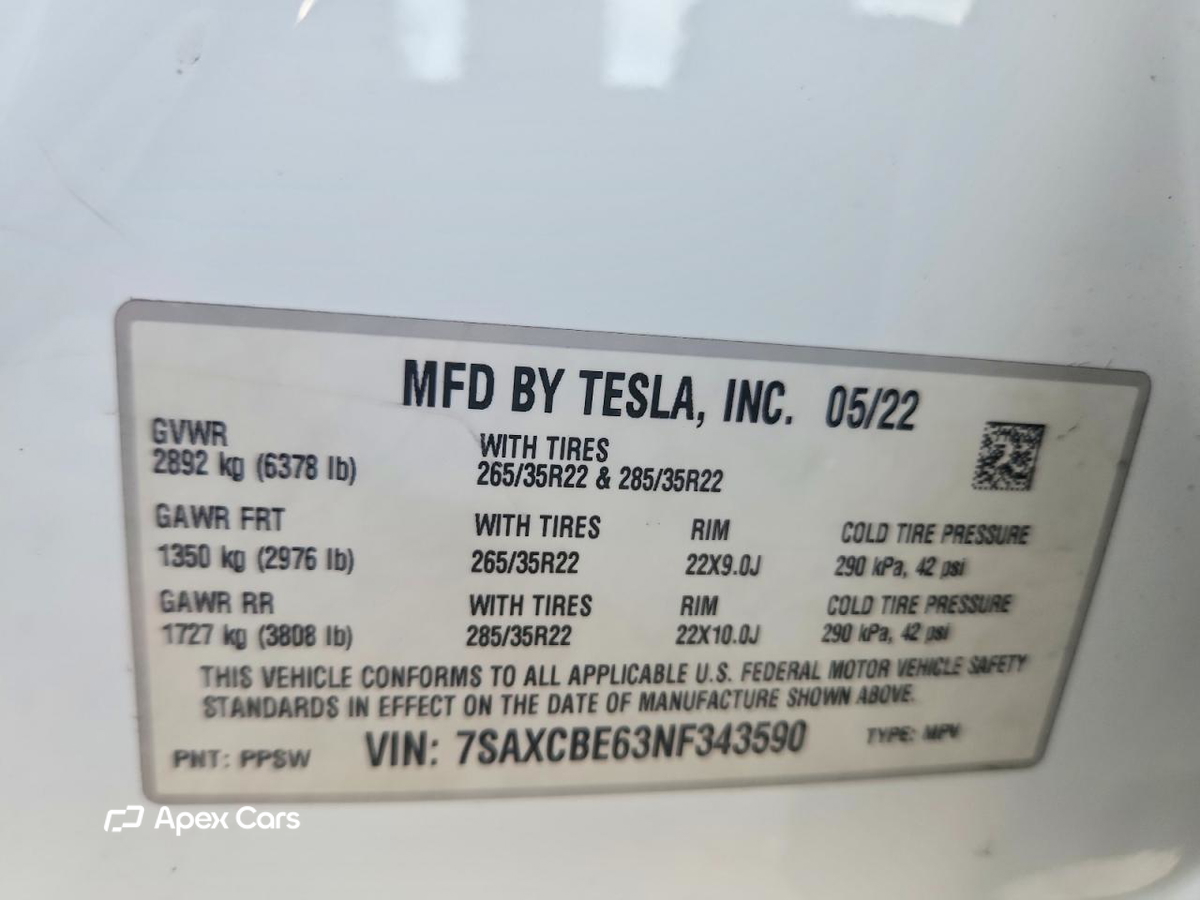 Tesla Model X 2022