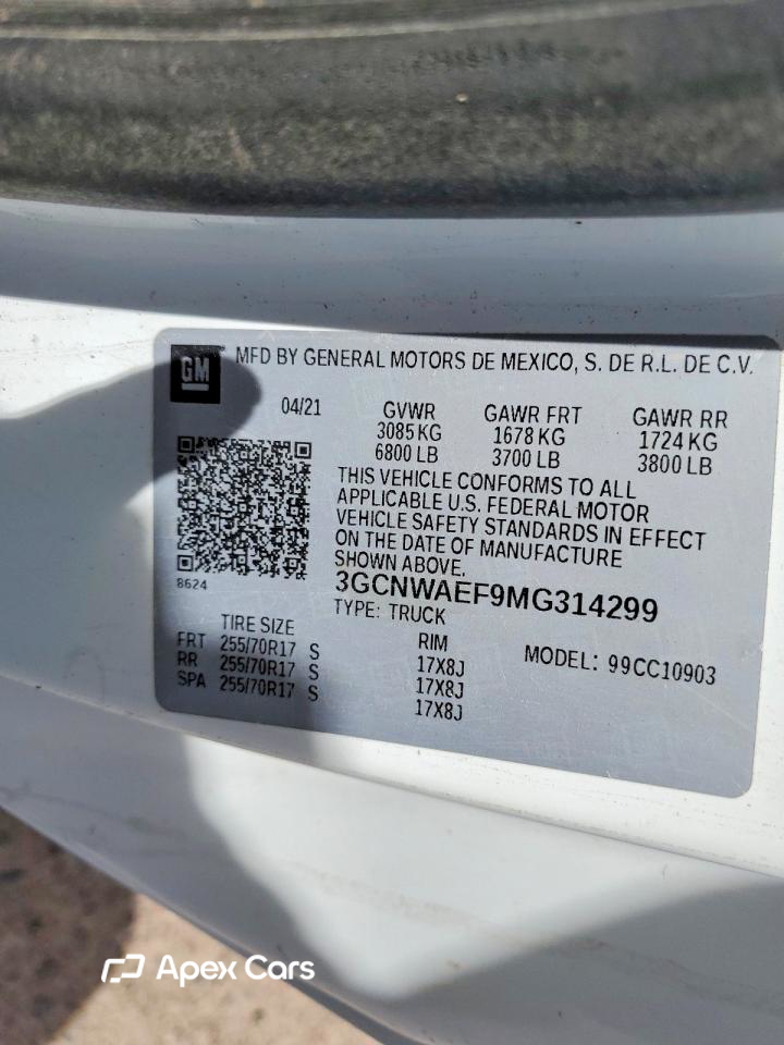 Chevrolet Silverado 2021