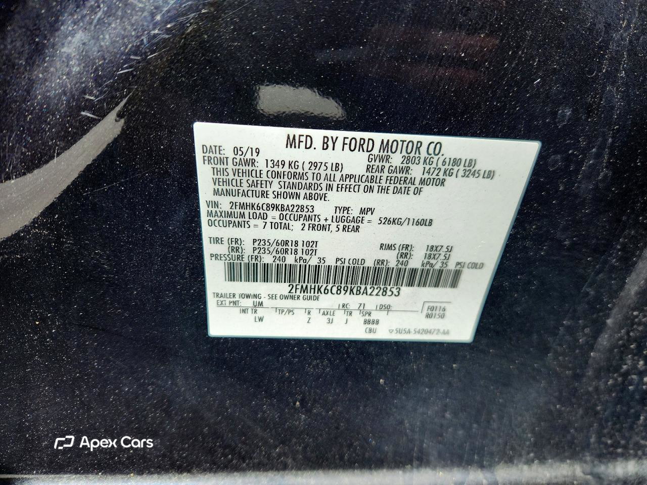 Ford Flex 2019