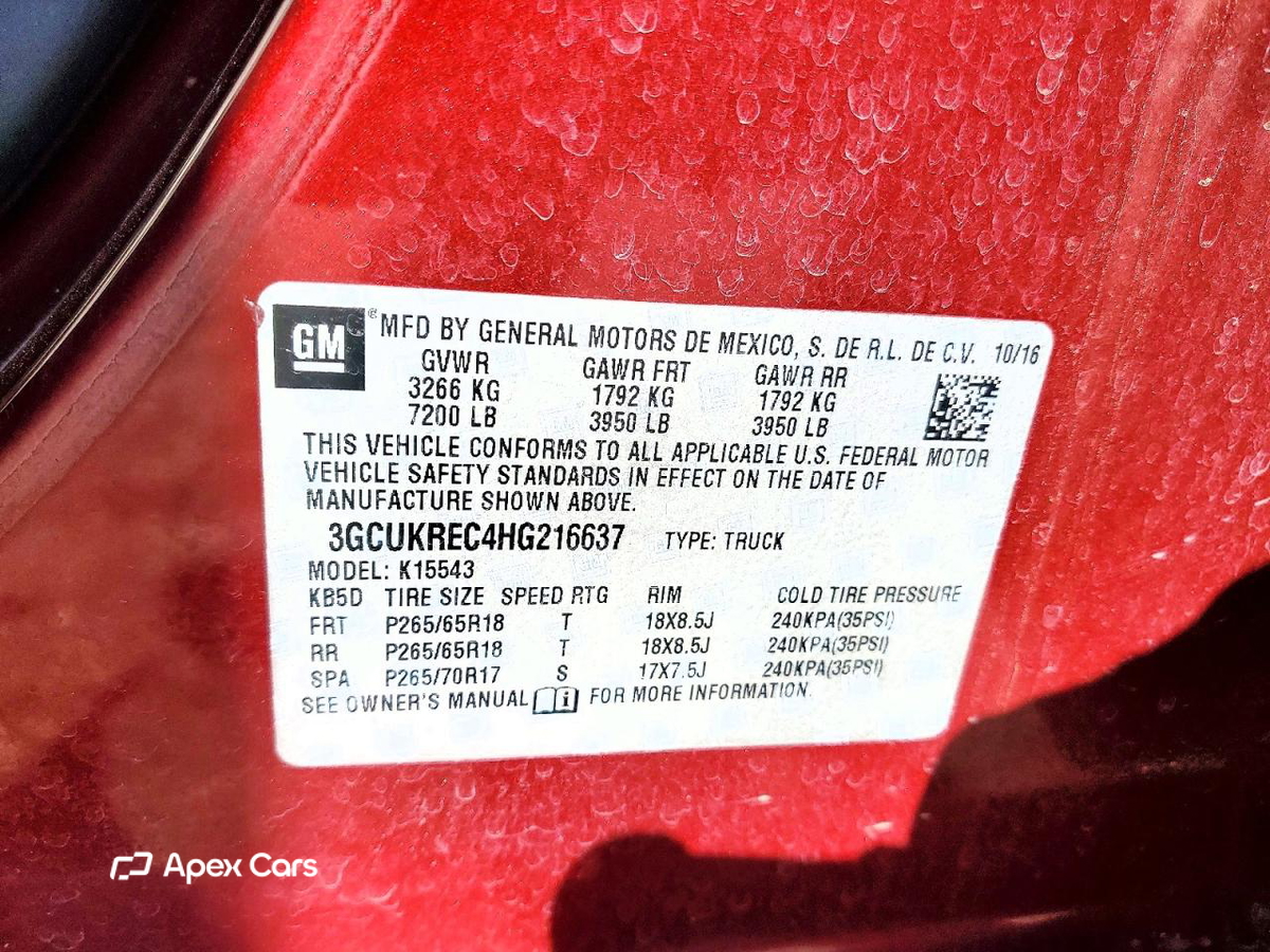 Chevrolet Silverado 2017