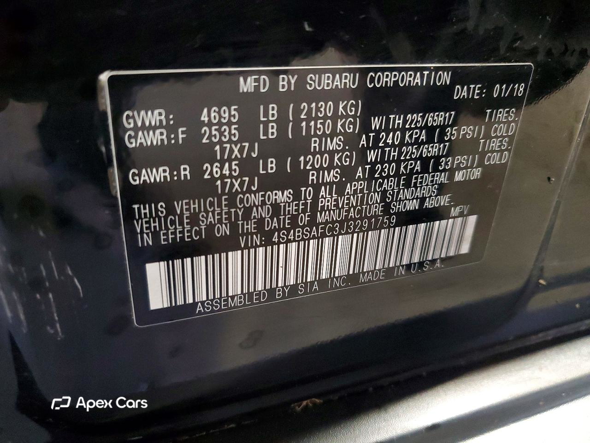 Subaru Outback 2018
