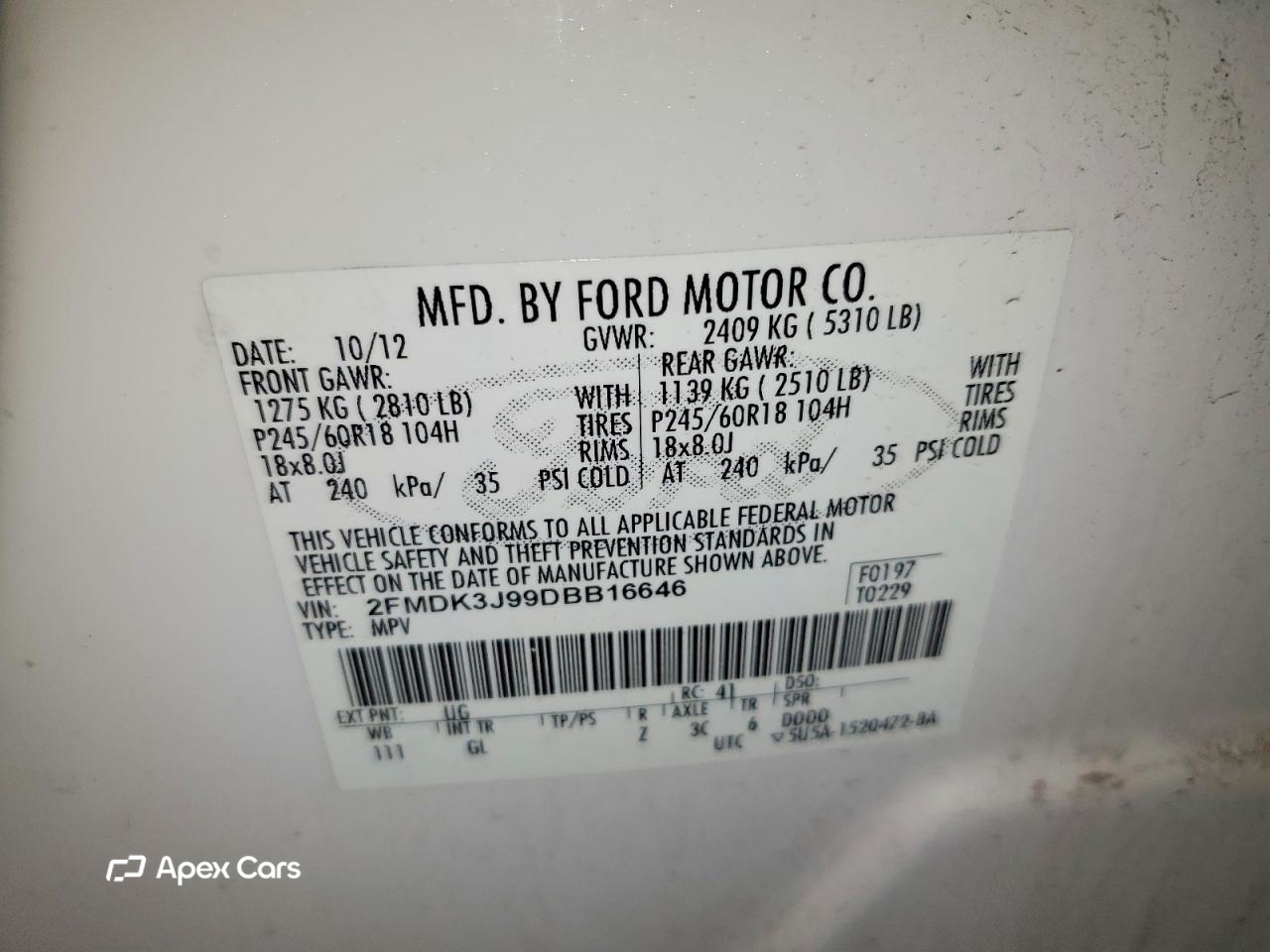 Ford Edge 2013