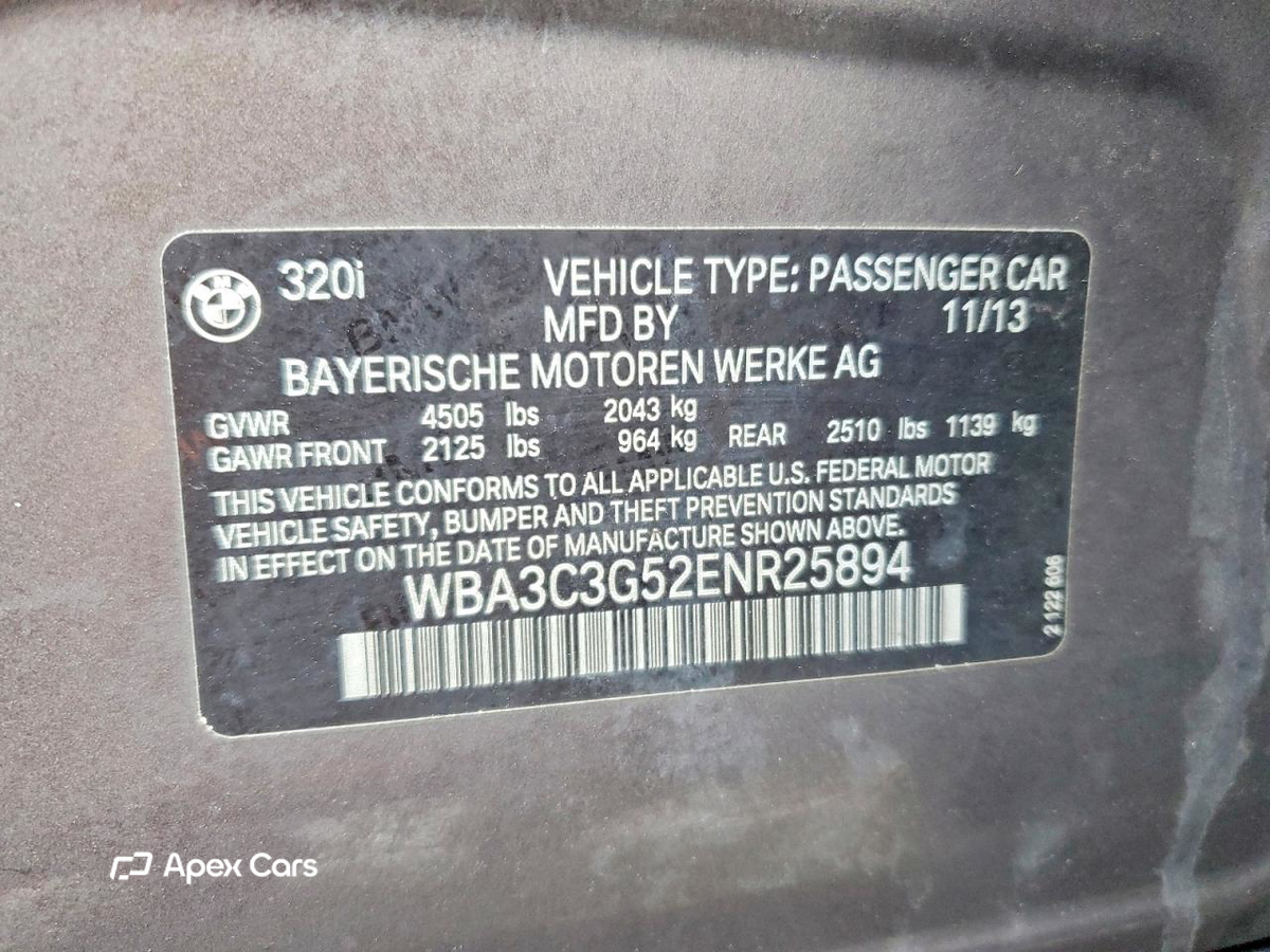 BMW Series 3 2014