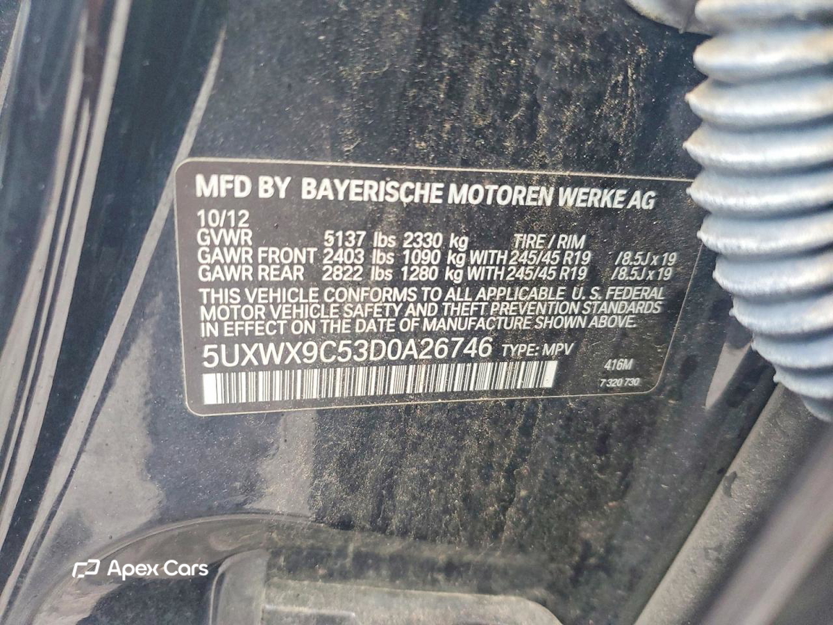 BMW X3 2013