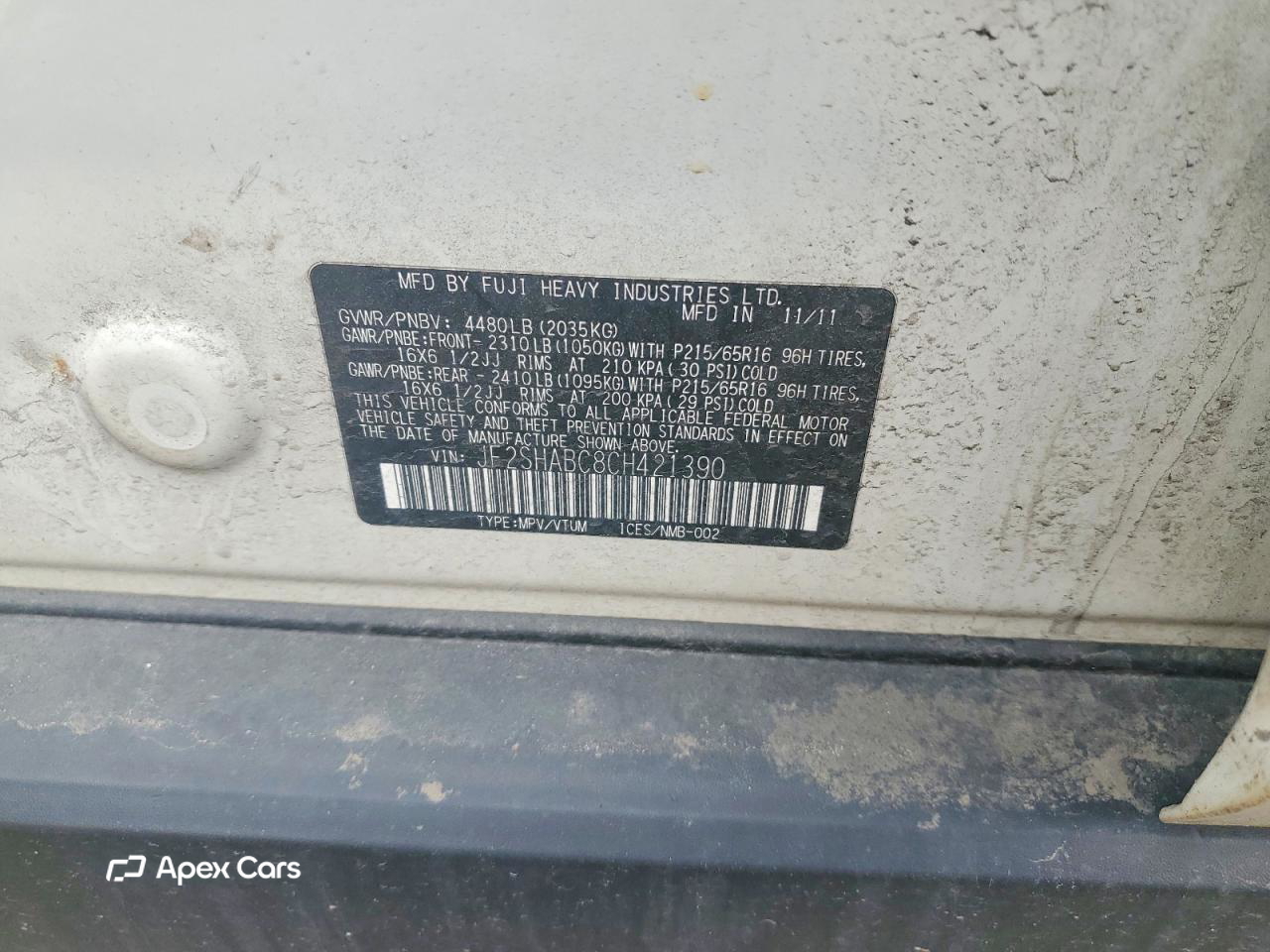 Subaru Forester 2012