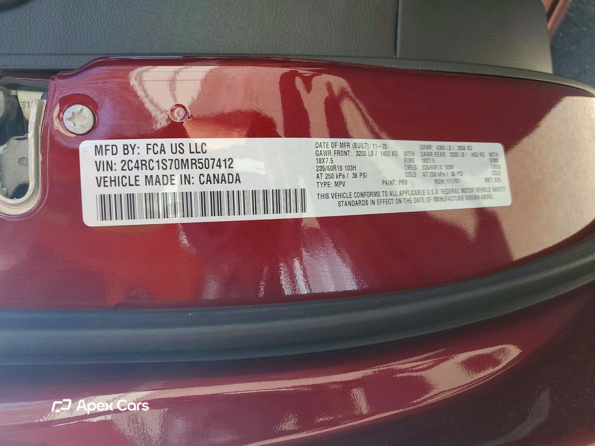 Chrysler Pacifica 2021
