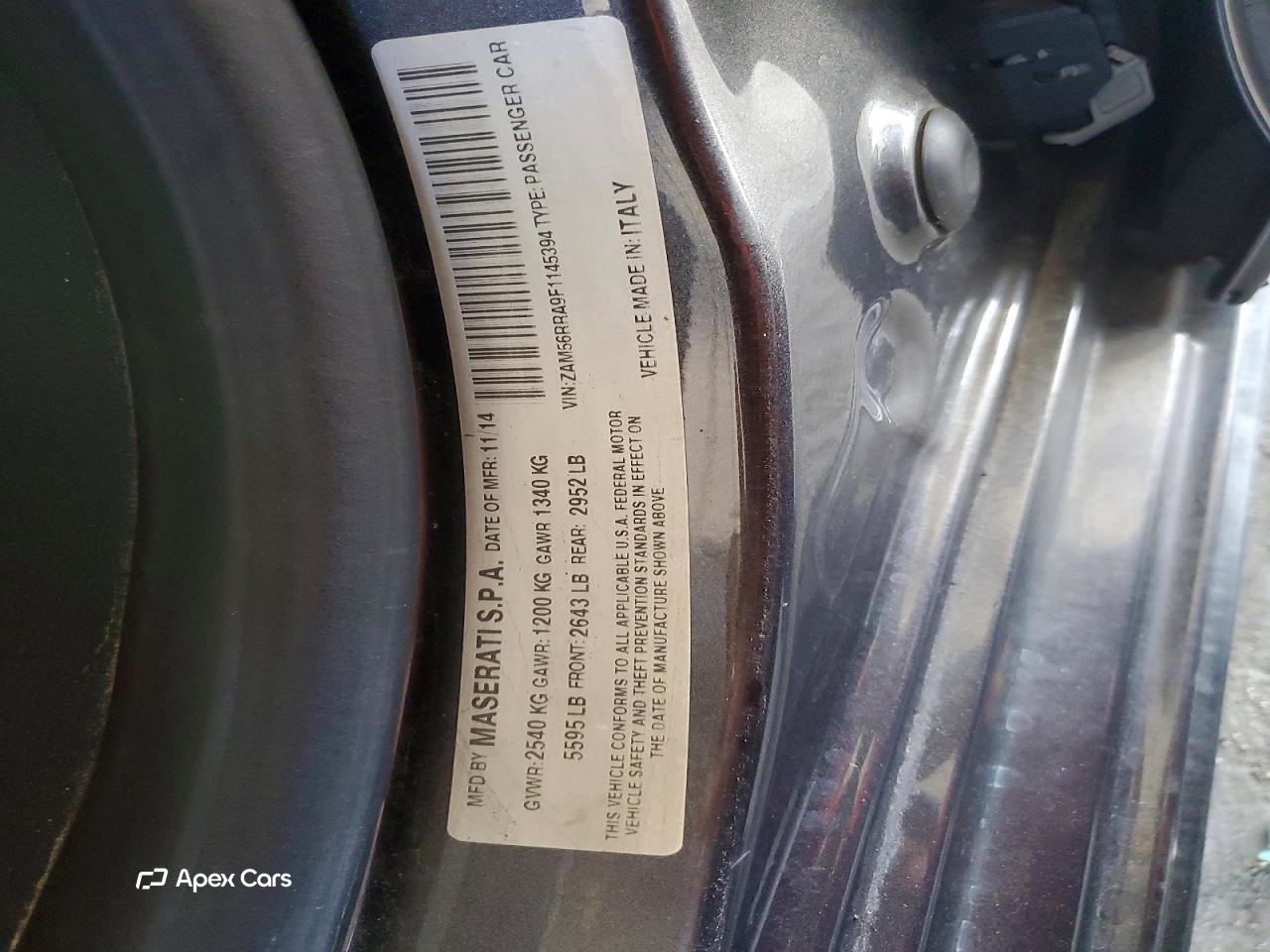 Maserati Quattroporte 2015