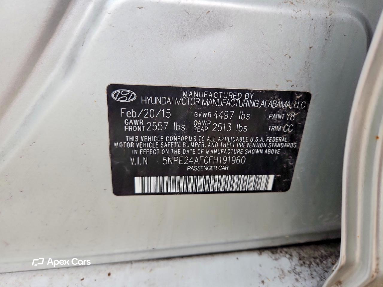 Hyundai Sonata 2015