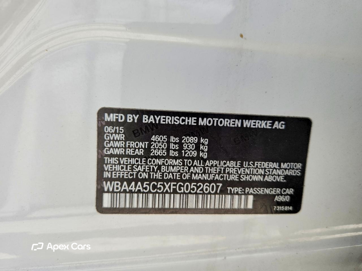 BMW Series 4 2015