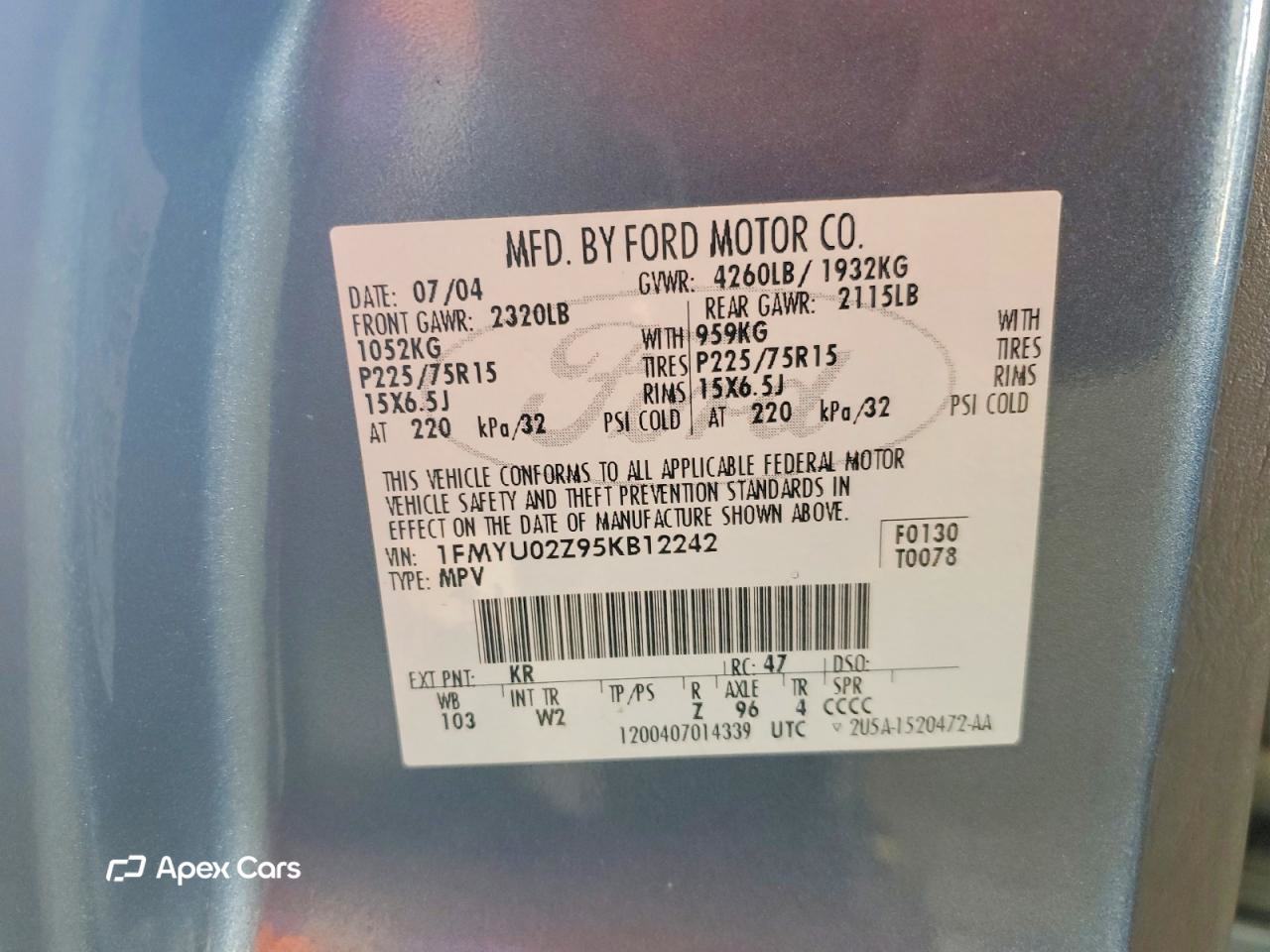 Ford Escape 2005