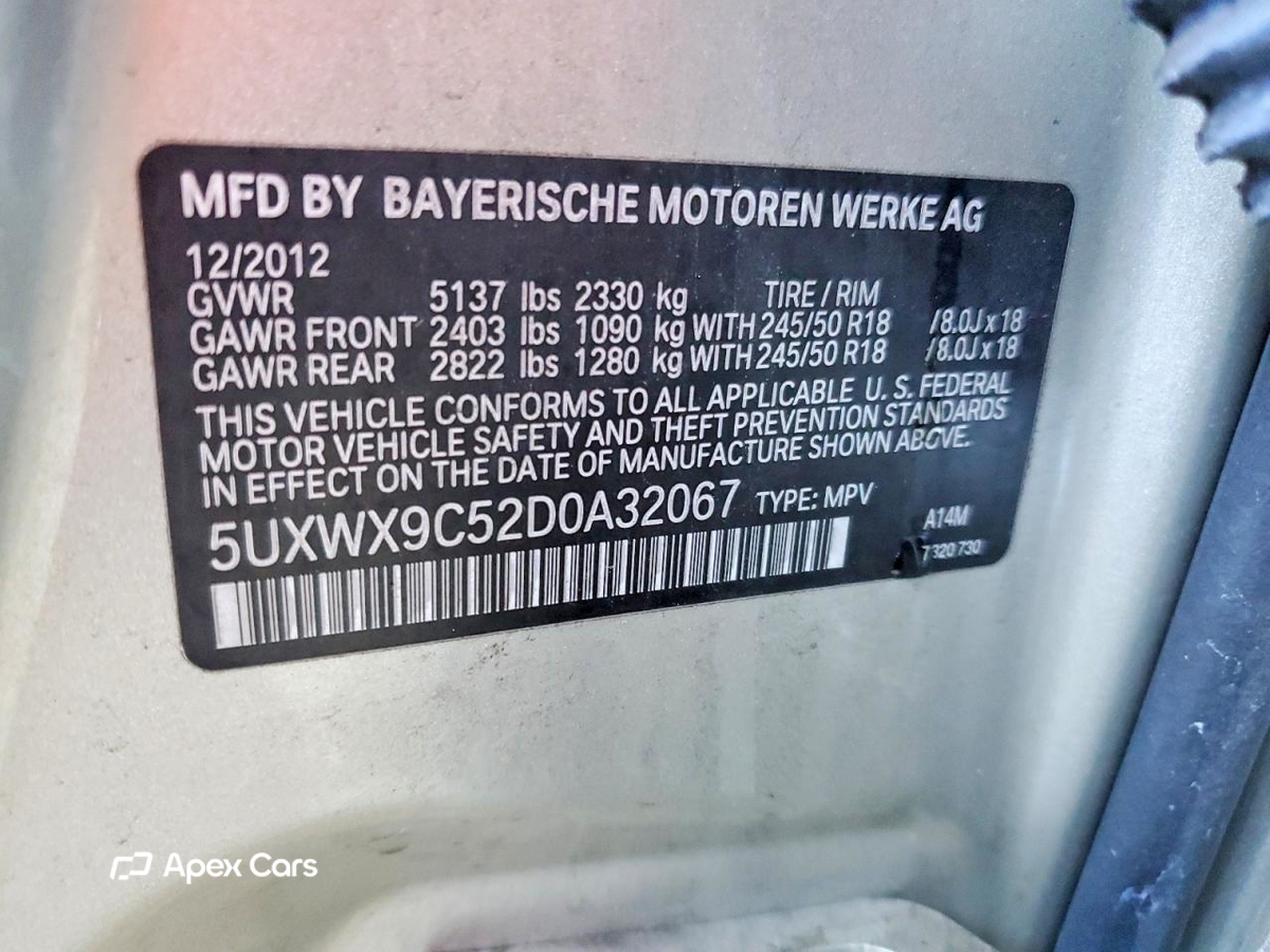 BMW X3 2013