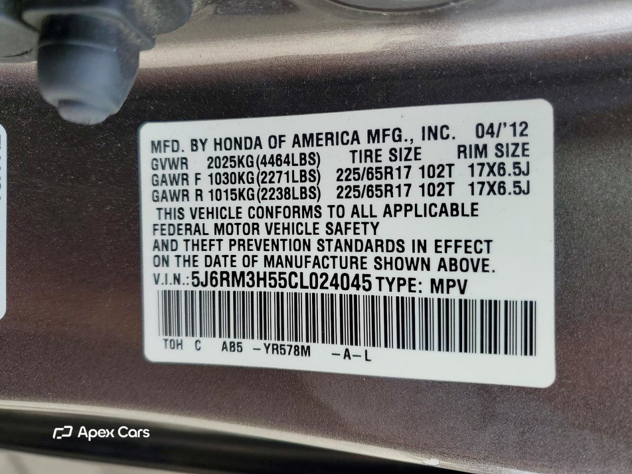 Honda CR-V 2012