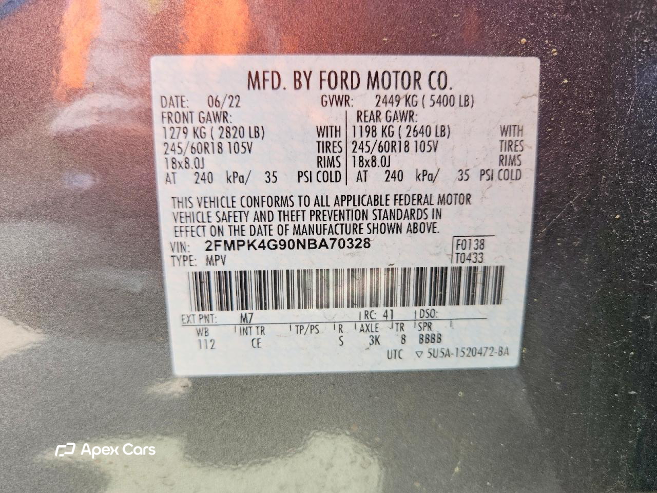 Ford Edge 2022