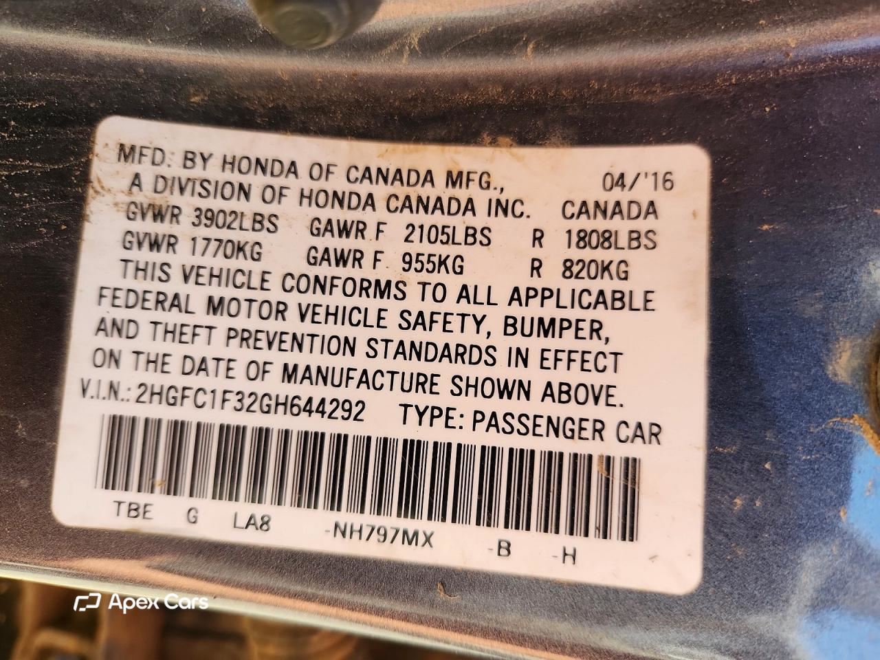 Honda Civic 2016