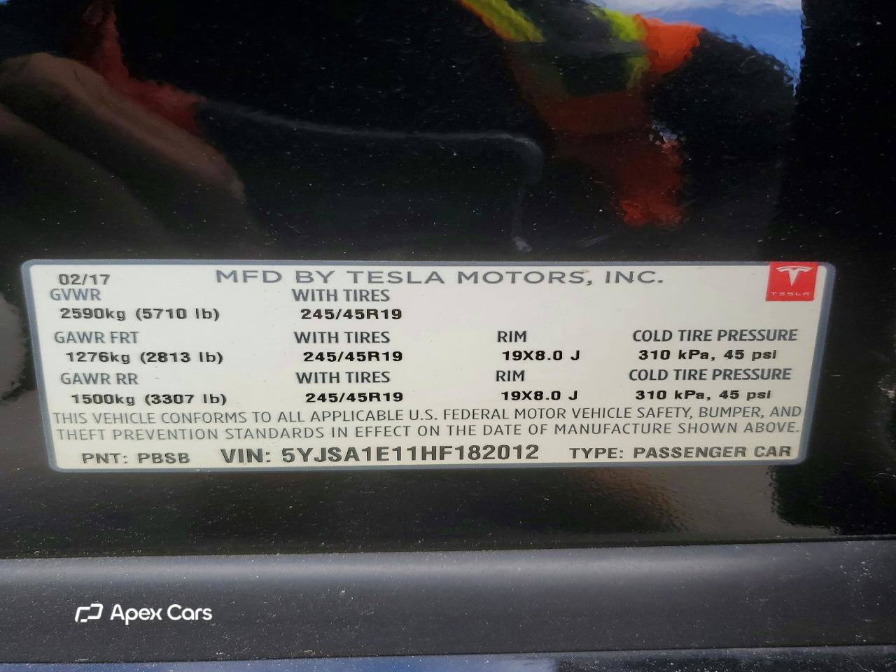 Tesla Model S 2017