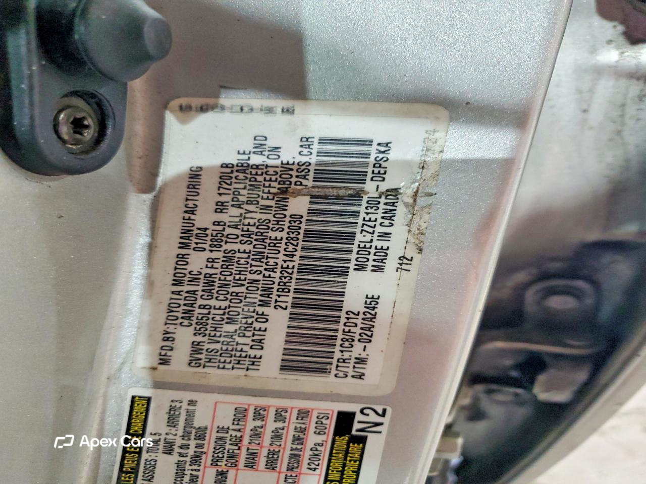 Toyota Corolla 2004