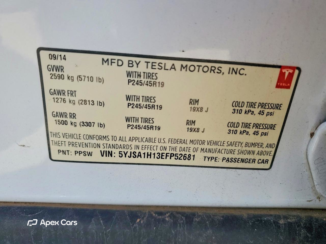 Tesla Model S 2014