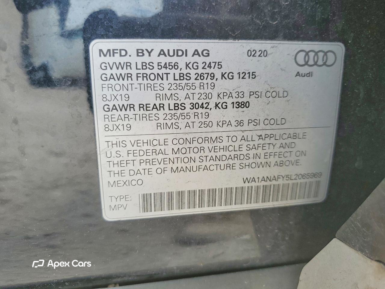 Audi Q5 2020