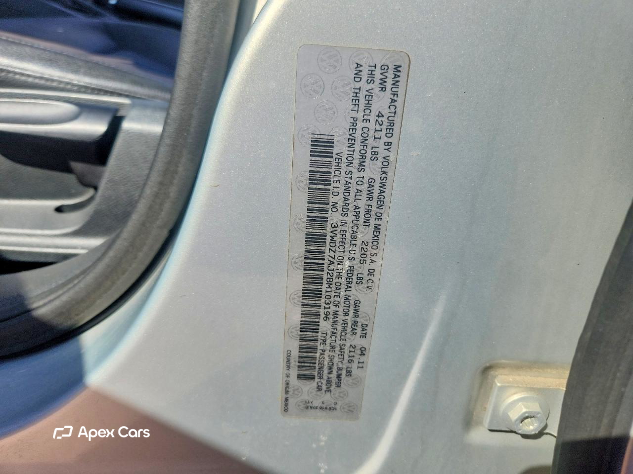 Volkswagen Jetta 2011