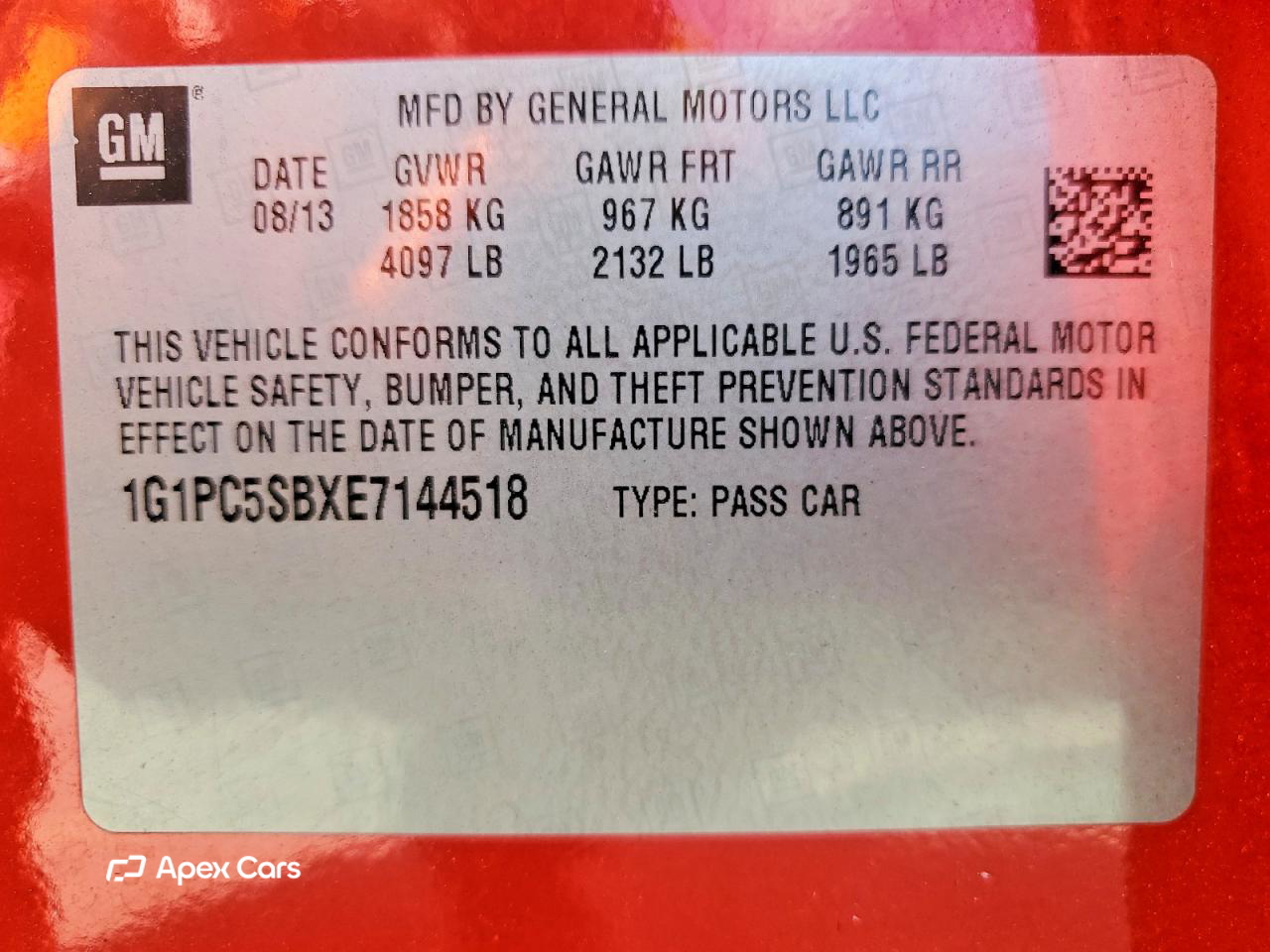 Chevrolet Cruze 2014