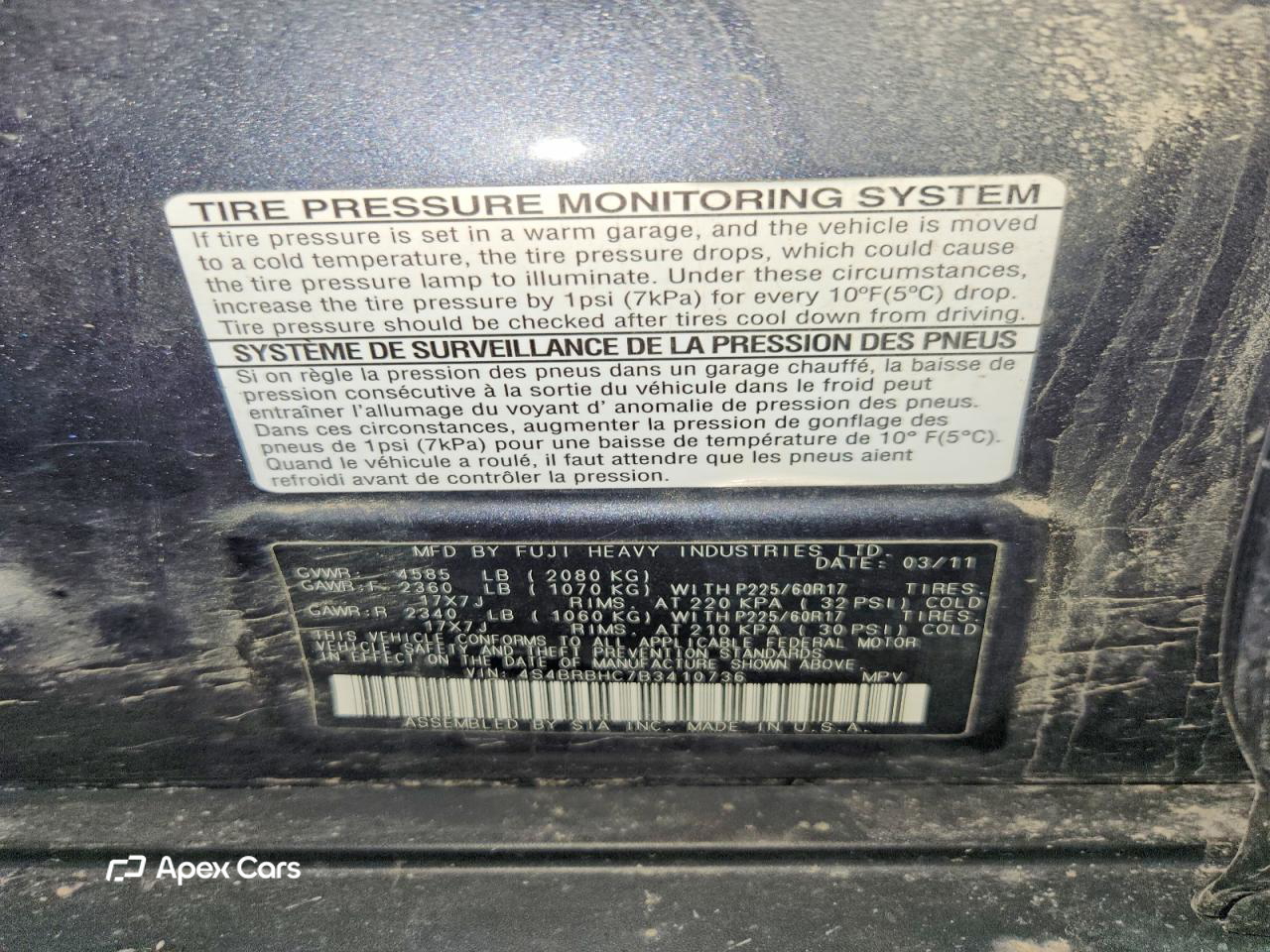 Subaru Outback 2011