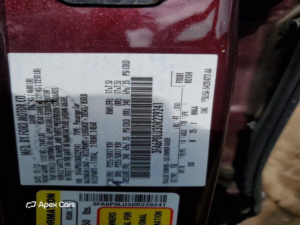 Ford Fusion 2013