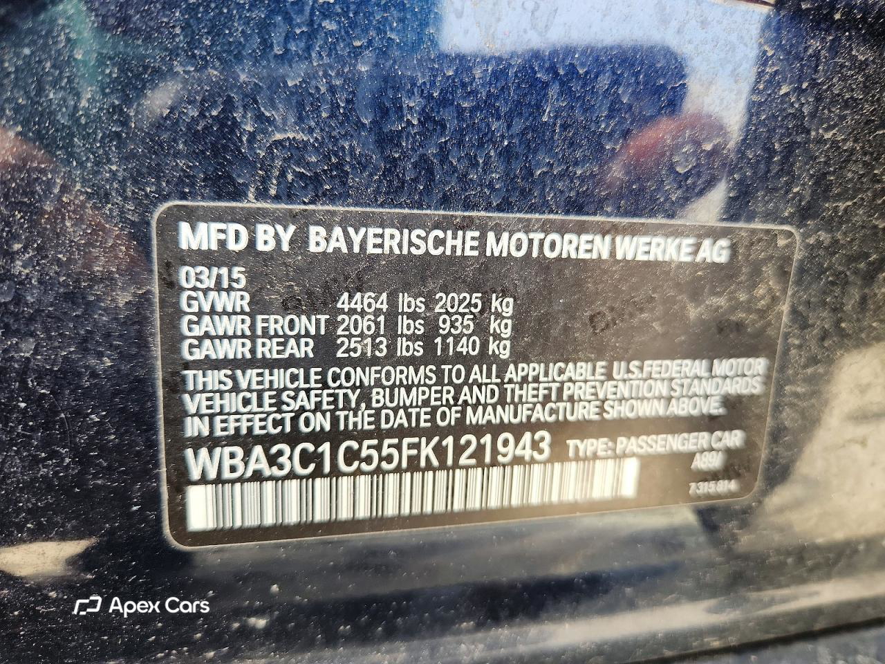 BMW Series 3 2015